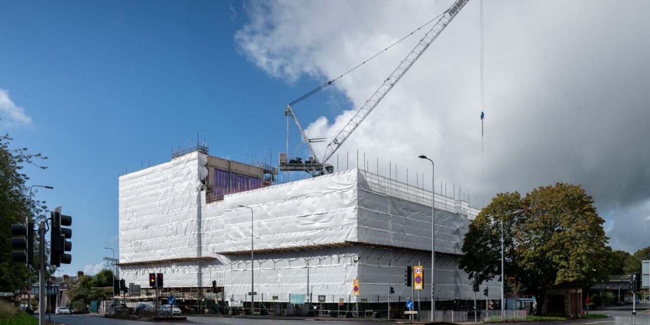 Waungron Road Homes & Transport Hub Tops Out In Llandaff