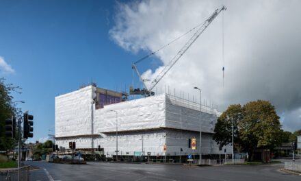 Waungron Road Homes & Transport Hub Tops Out In Llandaff